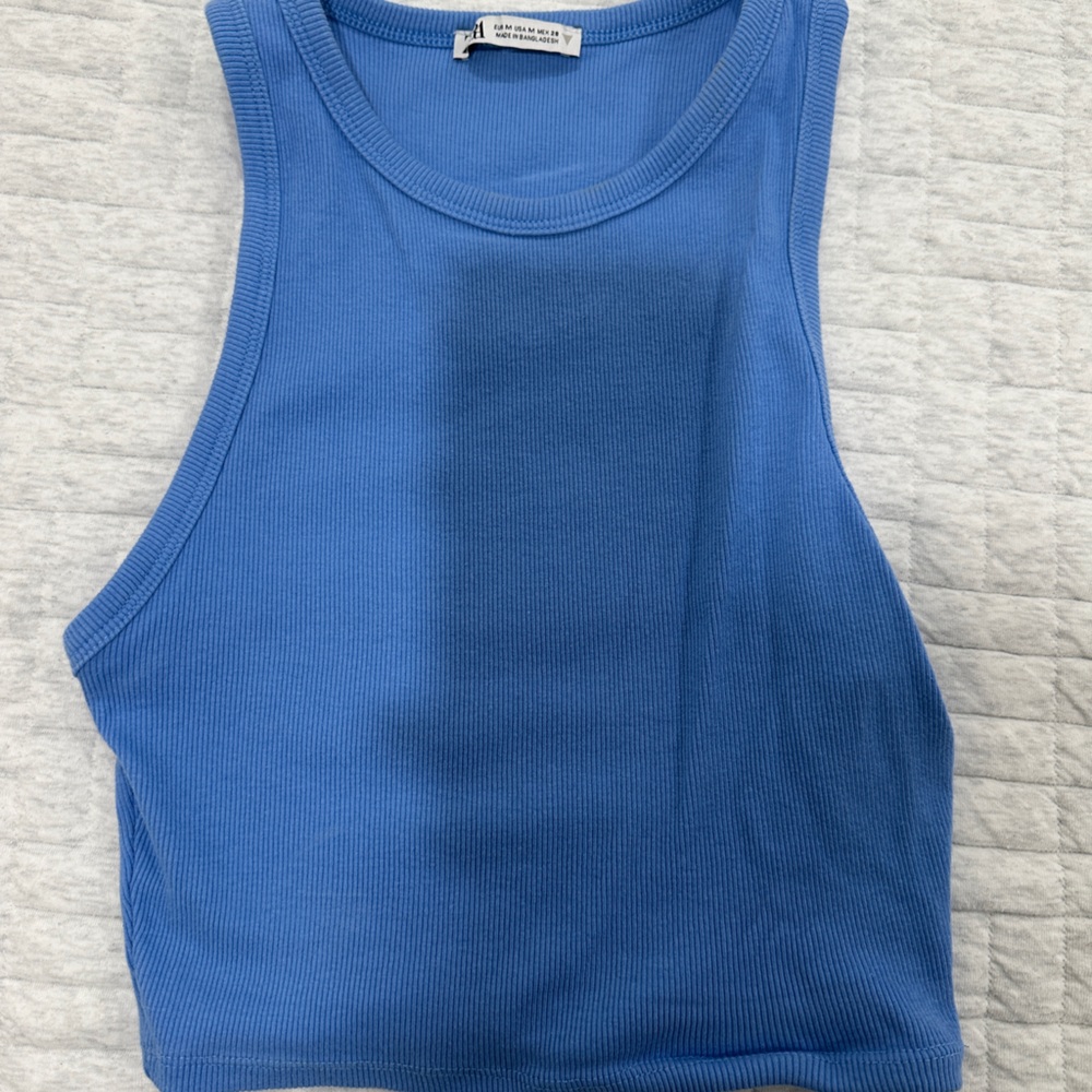 zara tank top 
size M